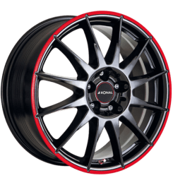 R54 MCR_JET BLACK-RED RIM